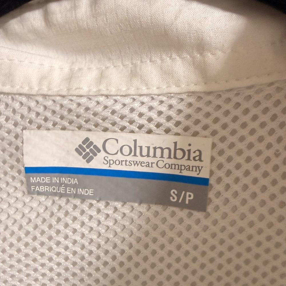 Columbia PFG Women's White Button-Down Long Sleeve Shirt Size Small - Picture 4 of 7